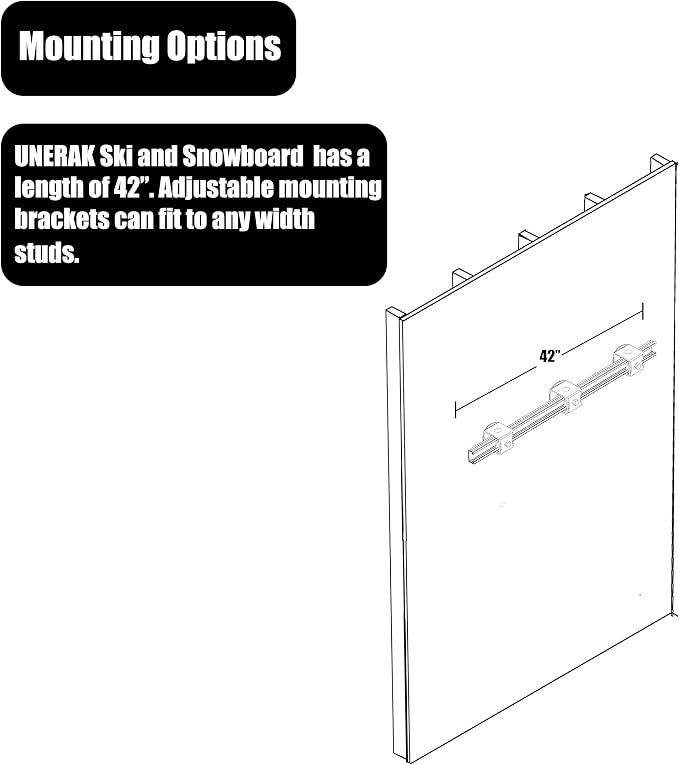 UNERAK-Ski and Snowboard Storage System