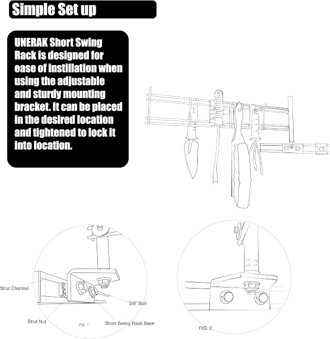 UNERAK- Short Swing Rack Acessory