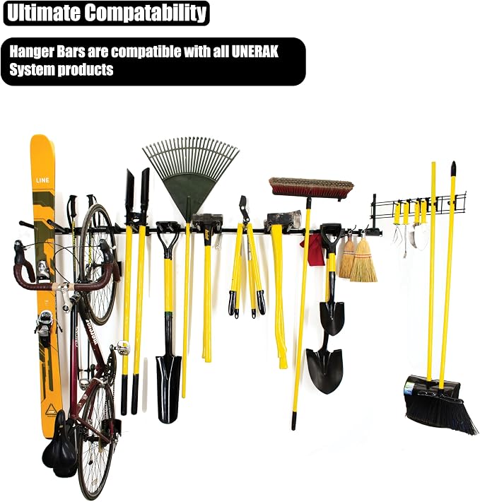 UNERAK- Ski and Snowboard Hanger Bar Accessory Kit, Pack of 6